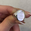 Chevalier regolabile oval personalizzabile in argento 925 - Iride Shop - Accessori da Donna