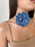 Choker fiore trendy