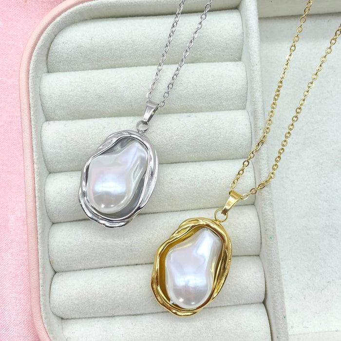 Collana abstract perla - Iride Shop - Accessori da Donna