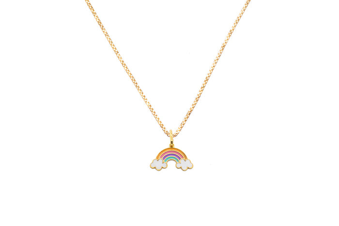 Collana arcobaleno in argento 925 - Iride Shop - Accessori da Donna