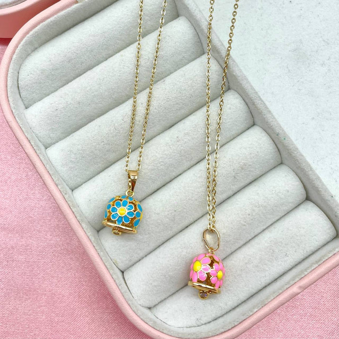 Collana campanella colour flower - Iride Shop - Accessori da Donna