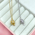 Collana campanella con cuore inciso - Iride Shop - Accessori da Donna