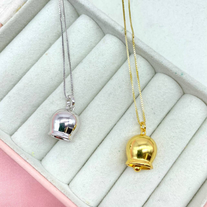 Collana campanella in argento 925 - Iride Shop - Accessori da Donna