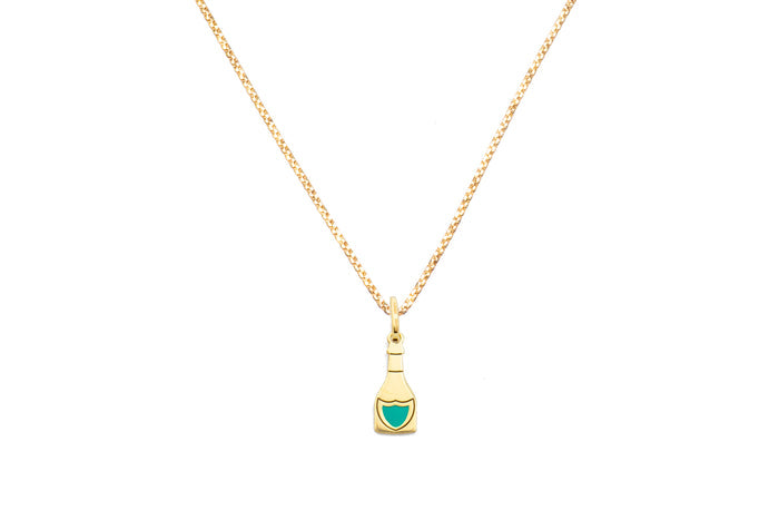Collana champagne in argento 925