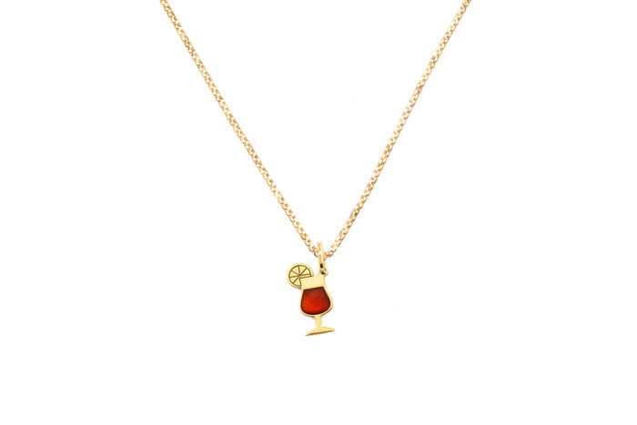 Collana cocktail in argento 925