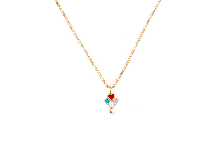 Collana colour ball in argento 925