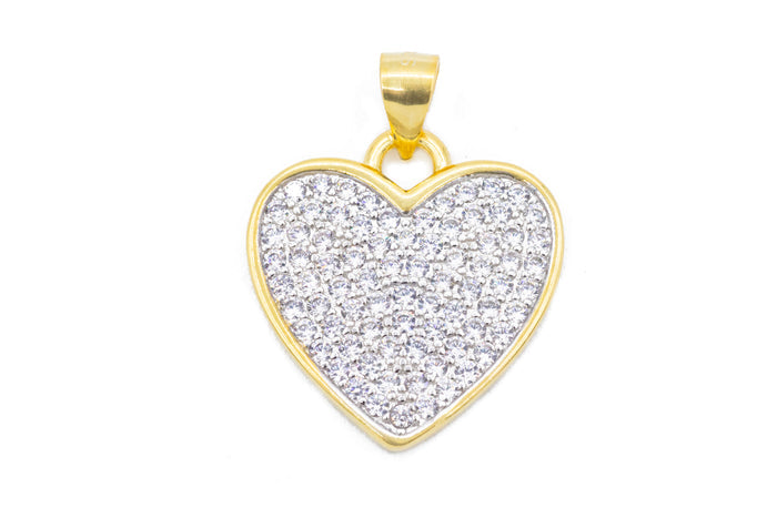 Collana con ciondolo cuore simply bril in argento 925 - Iride Shop - Accessori da Donna