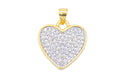Collana con ciondolo cuore simply bril in argento 925 - Iride Shop - Accessori da Donna