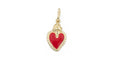 Collana con cuore sacro colour in argento 925 - Iride Shop - Accessori da Donna