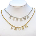 Collana con letterine pendenti - Iride shop - accessori donna