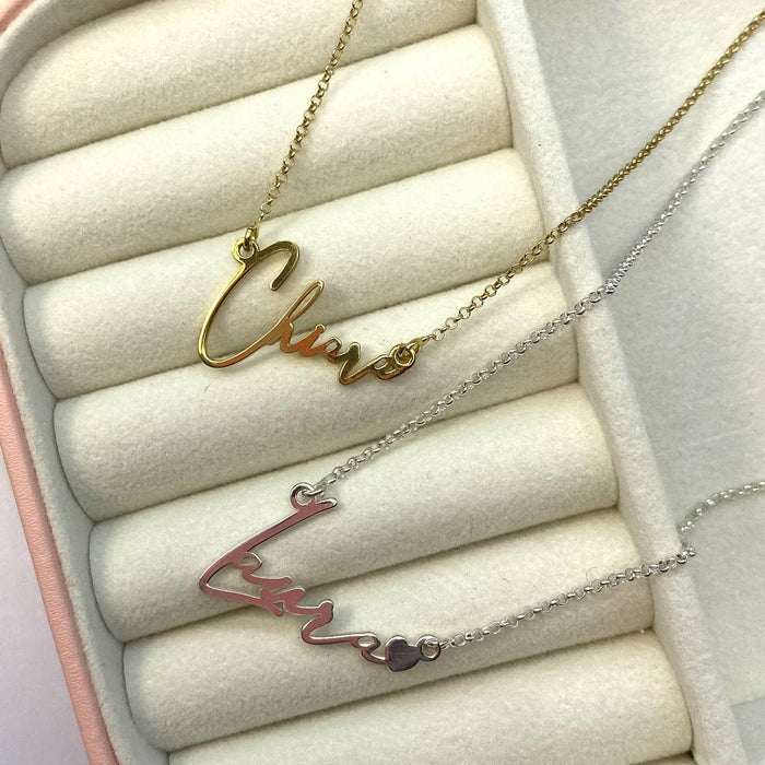 Collana con nome stylized luxury - Iride shop - accessori donna