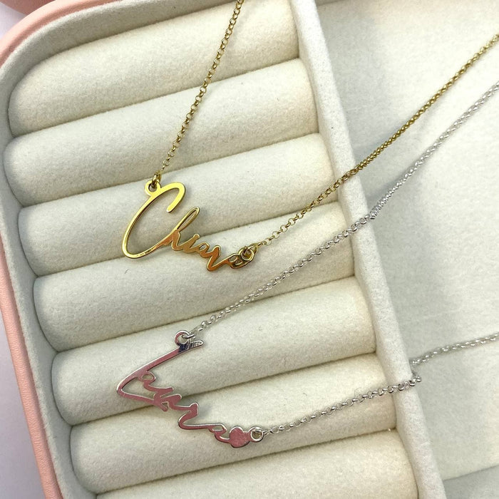 Collana con nome stylized luxury - Iride shop - accessori donna