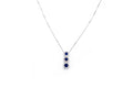 Collana con pendent diamond luxury in argento 925 - Iride Shop - Accessori da Donna