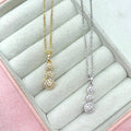Collana con pendente triple diamond - Iride Shop - Accessori da Donna