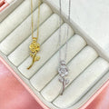 Collana con rosa stylized - Iride Shop - Accessori da Donna