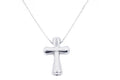 Collana croce big in argento 925 - Iride Shop - Accessori da Donna