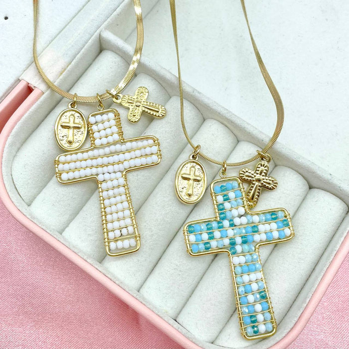 Collana croce big - Iride Shop - Accessori da Donna