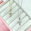 Collana croce cristal - Iride Shop - Accessori da Donna