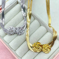 Collana double flower