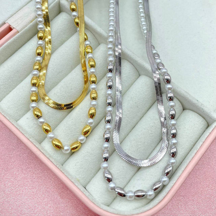 Collana double perle - Iride Shop - Accessori da Donna