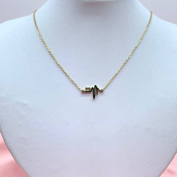 Collana ecg stylized - Iride Shop - Accessori da Donna