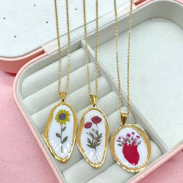Collana flower colour - Iride Shop - Accessori da Donna