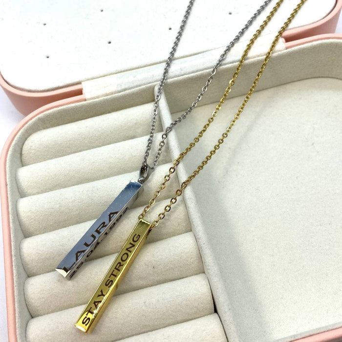 Collana ingot personalizzabile - Iride shop - accessori donna