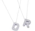 Collana iniziale brill in argento 925 - Iride Shop - Accessori da Donna