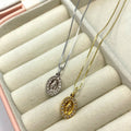 Collana madonnina in argento 925 - Iride shop - accessori donna