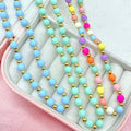 Collana pastel colour balls - Iride Shop - Accessori da Donna
