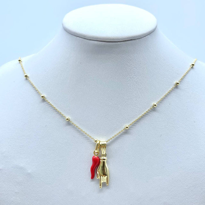 Collana portafortuna in argento 925 - Iride Shop - Accessori da Donna
