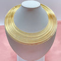 Collana rigida multifili