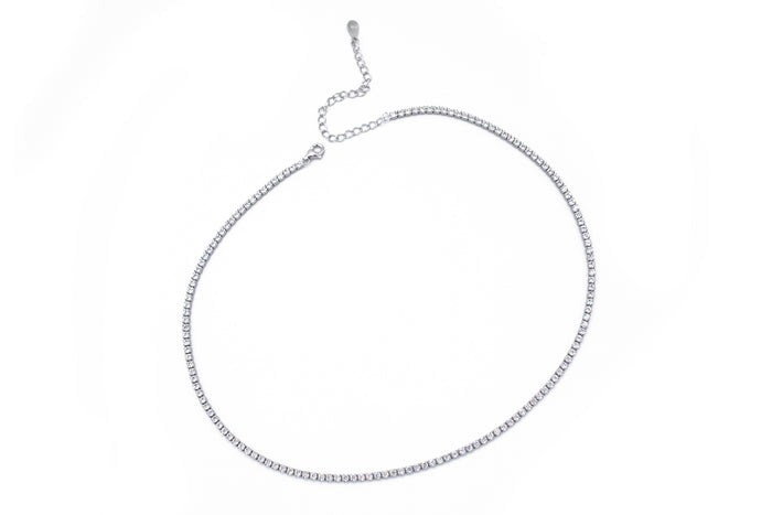 Collana tennis in argento 925