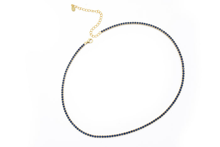 Collana tennis in argento 925