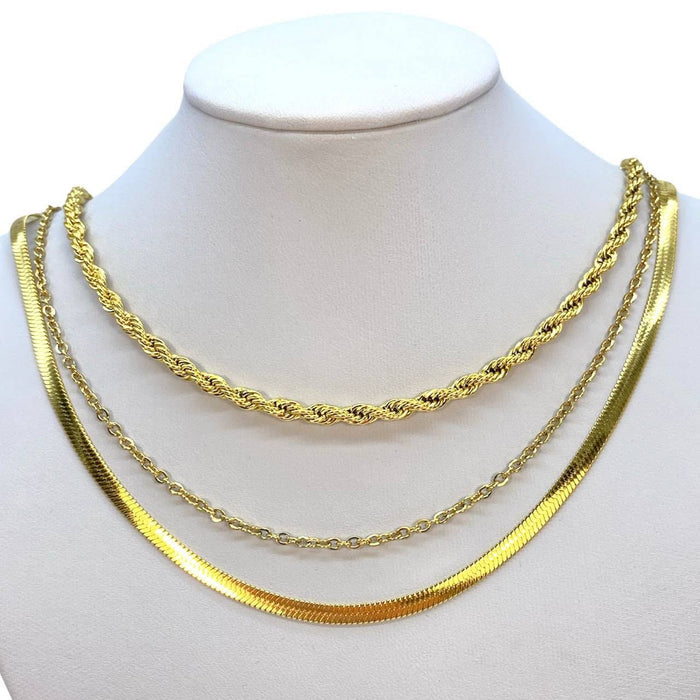 Collana tripla torcion - Iride shop - accessori donna