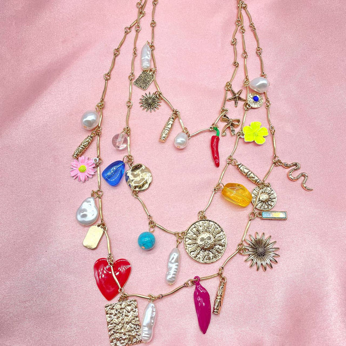 Collana triple summer chic fantasy