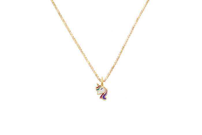 Collana unicorno in argento 925