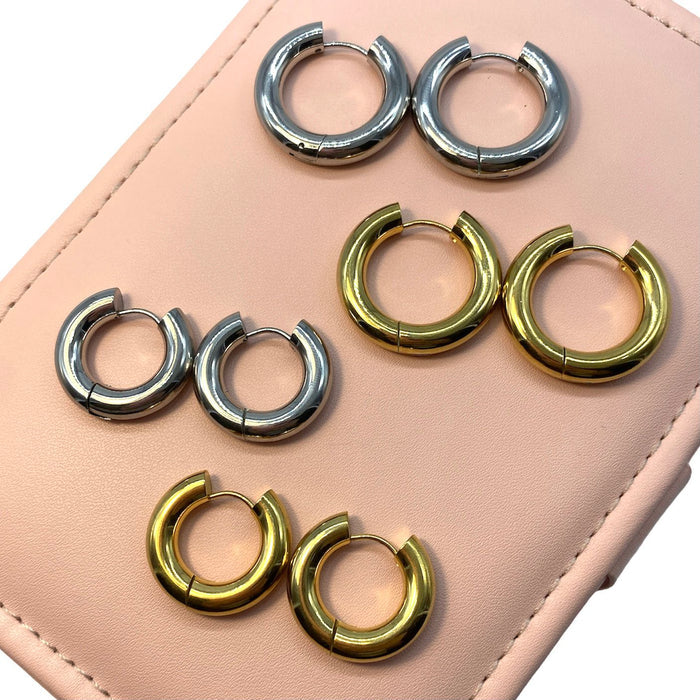 Coppia cerchi bombati - Iride shop - accessori donna