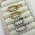 Coppia Orecchini up stylized big - iride bijoux e accessori