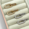 Coppia Orecchini up stylized small - iride bijoux e accessori