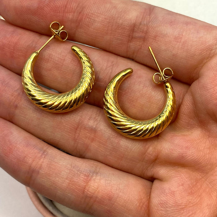 Coppia semicerchi stylized - Iride shop - accessori donna