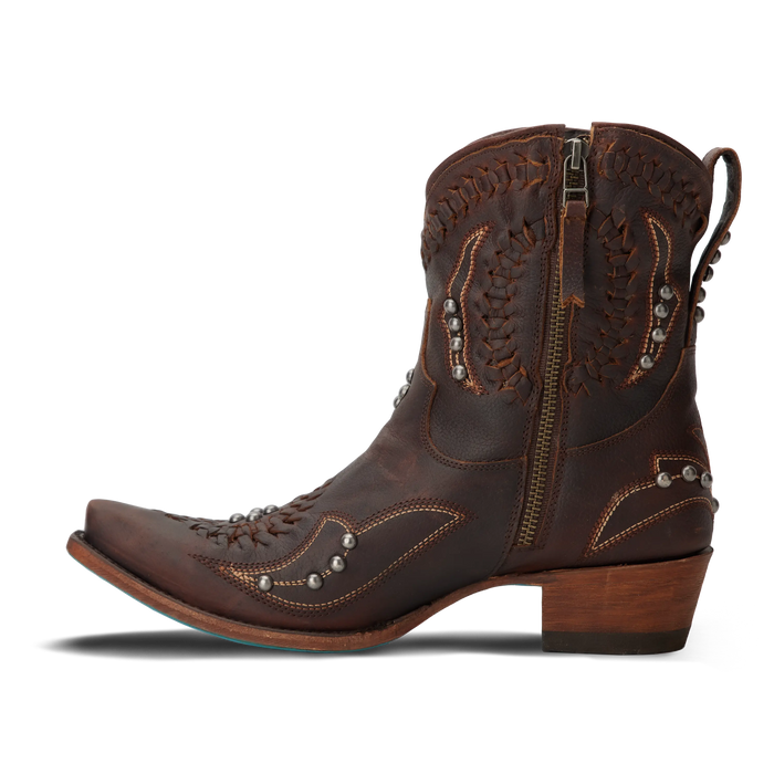 Cossette Bootie - Cognac **Final Sale** Ladies Bootie Western Fashion by Lane
