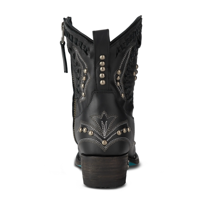 Cossette Bootie - Jet Black **Final Sale** Ladies Bootie Western Fashion by Lane