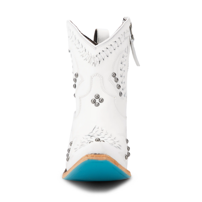 Cossette Bootie - Matte White **Final Sale** Ladies Bootie Western Fashion by Lane