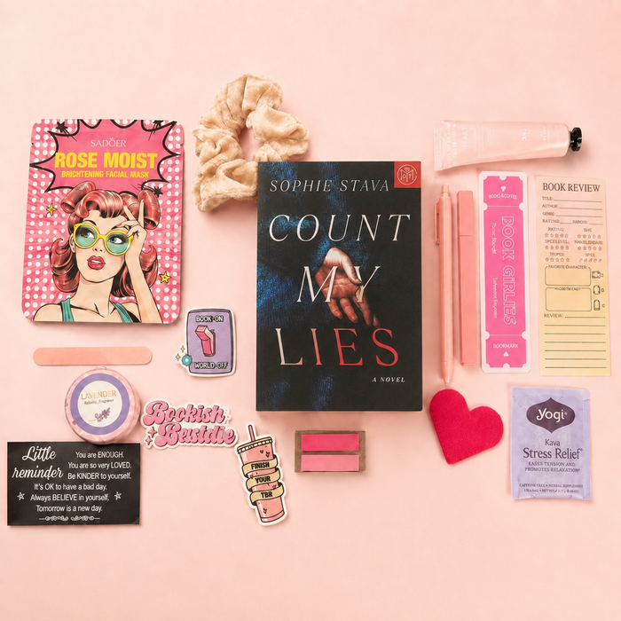 Count My Lies by Sophie Stava | Hardcover Featured Book Date Box
