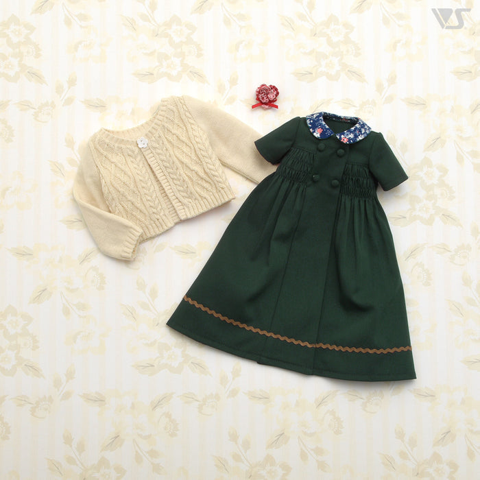 Dark Green Dress Set / Mini