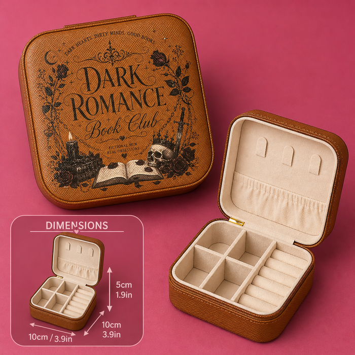 Dark Romance Book Club Jewelry Case