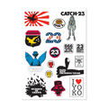 Demon Days Sticker Sheet
