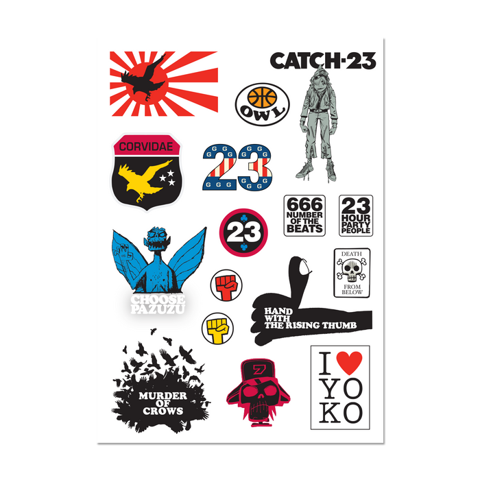 Demon Days Sticker Sheet