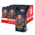 Fire Dept. Coffee Dragon Slayer coffee packaging with a dragon graphic on a white background